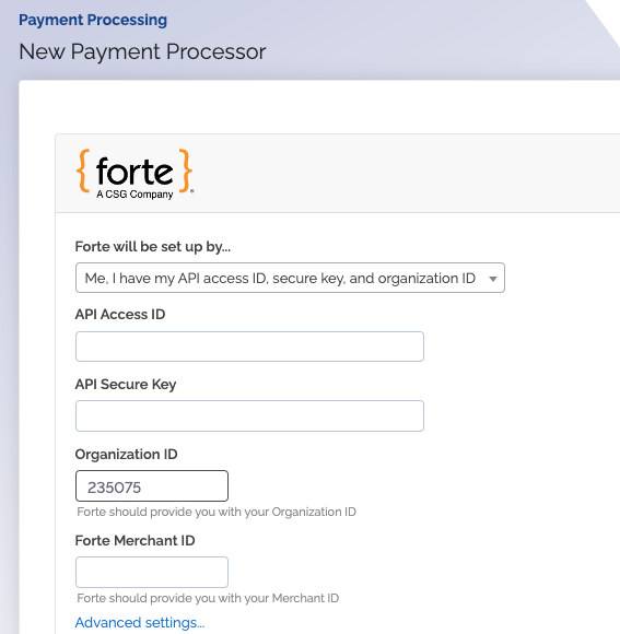 Forte | ChargeOver Help Center
